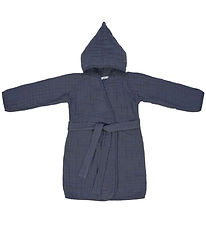 Lässig Badekåbe - Musselin - 2-3 år - Blå Lässig Badekåbe - Musselin - 2-3 år - Blå