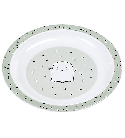 Lässig Tallerken - Silikone - Spookies Olive