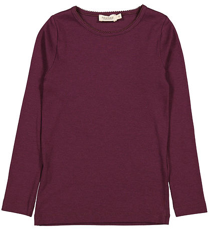 MarMar Bluse - Rib - Modal - Tani - Deep Mulberry MarMar Bluse - Rib - Modal - Tani - Deep Mulberry
