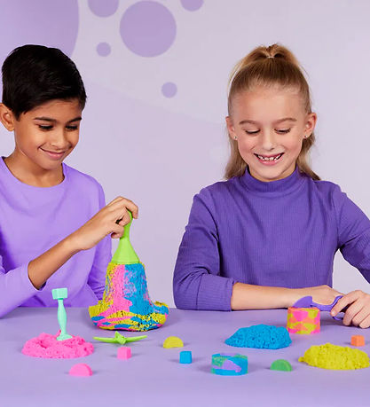 Kinetic Sand Sandsæt - Squish N' Create - 382 gram