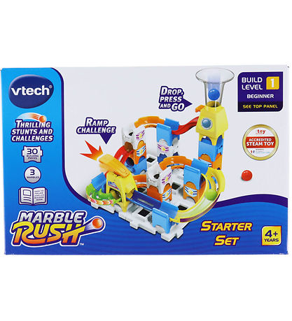 Vtech Kuglebane - Dansk - Marble Rush Discovery Set - 30 Dele Vtech Kuglebane - Dansk - Marble Rush Discovery Set - 30 Dele