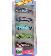 Hot Wheels Biler - 5-pak - HW Drift Hot Wheels Biler - 5-pak - HW Drift