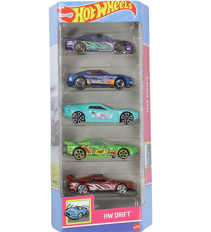 Hot Wheels Biler - 5-pak - HW Drift