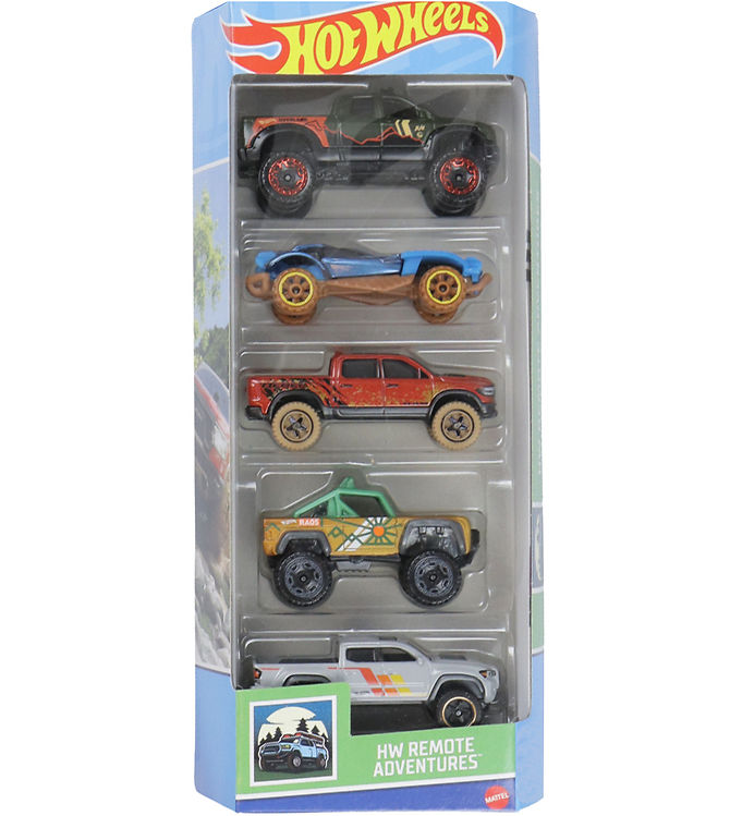 Hot Wheels Biler - 5-pak - HW Remote Adventures