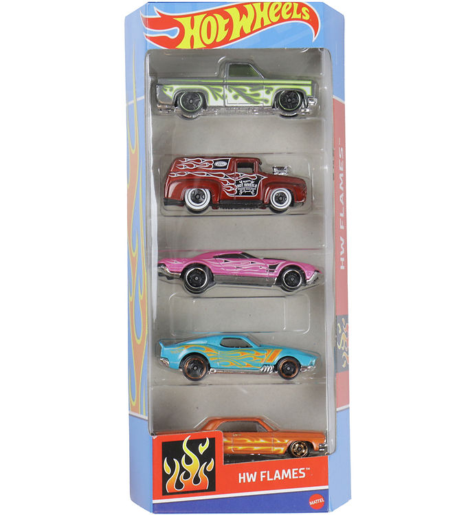 Hot Wheels Biler - 5-pak - HW Flames