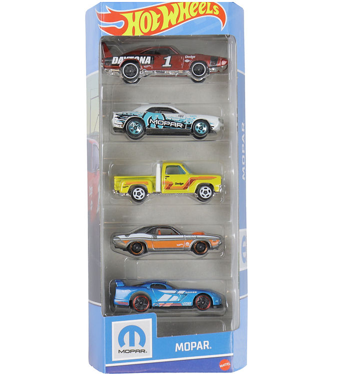 Hot Wheels Biler - 5-pak - Mopar