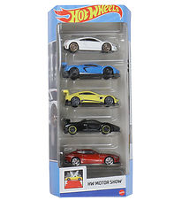 Hot Wheels Biler - 5-pak - HW Motor Show Hot Wheels Biler - 5-pak - HW Motor Show
