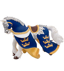 Papo Blå Kong Arthurs Hest - H:14 cm Papo Blå Kong Arthurs Hest - H:14 cm