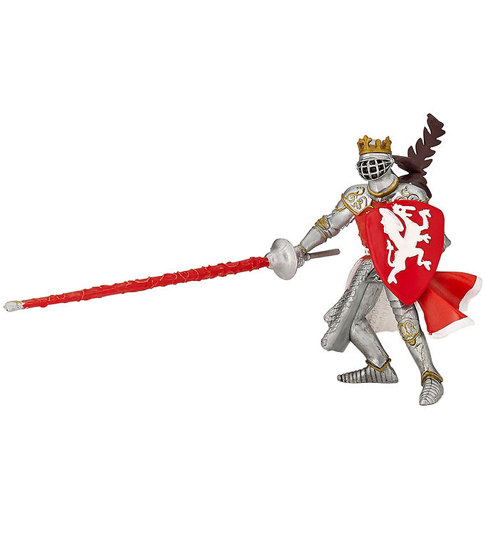 Papo Rød Dragekonge - H: 21 cm