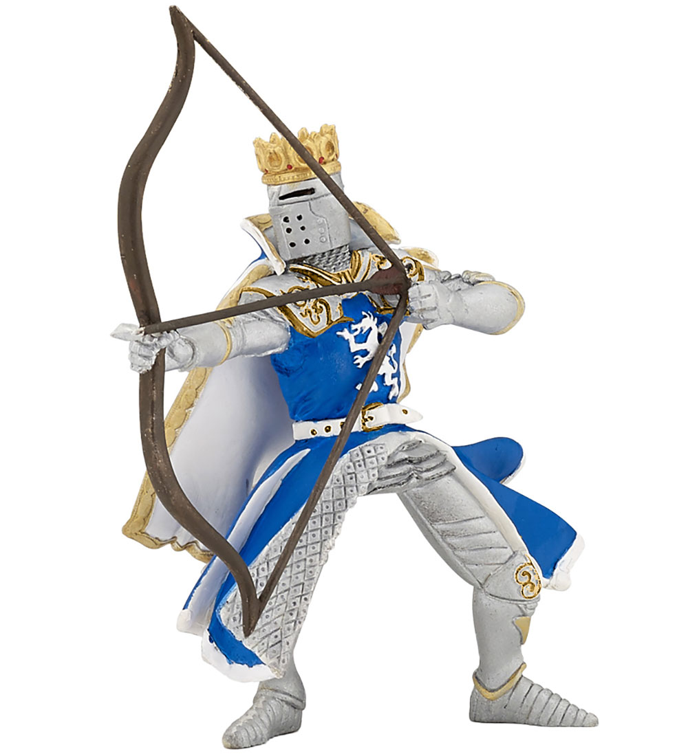 Papo Drachenkönig m. Pfeil und Bogen - H: 7 cm - Papo - One Size - Spielzeugfiguren