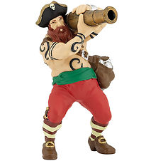 Papo Pirat m. Kanon - H: 9 cm Papo Pirat m. Kanon - H: 9 cm