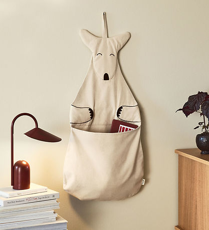 Ferm Living Vægophæng - Kangaroo - 78x42 cm - Undyed Ferm Living Vægophæng - Kangaroo - 78x42 cm - Undyed