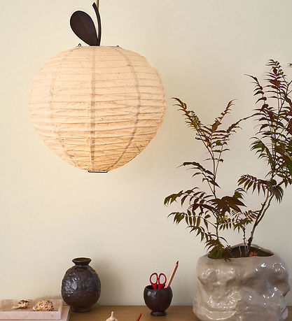 Ferm Living Lampeskærm - Apple - 41,4x48,4 cm - Natural