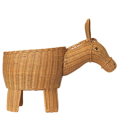 Ferm Living Opbevaringskurv - Donkey - 66x35x49 cm - Natural