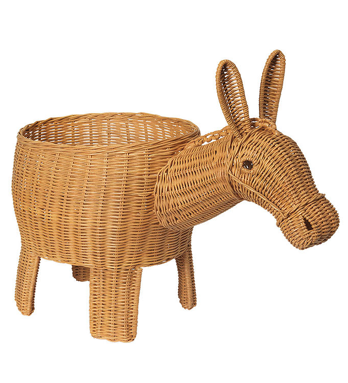 Ferm Living Opbevaringskurv - Donkey - 66x35x49 cm - Natural