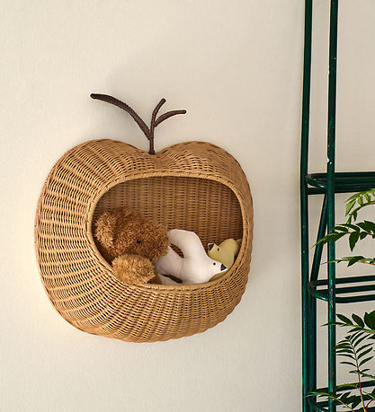 Ferm Living Vægophæng - Apple - 49,6x16,1x52 cm - Natural Ferm Living Vægophæng - Apple - 49,6x16,1x52 cm - Natural