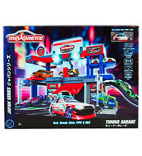 Majorette Garage m. Bil, Lyd og Lys - Japan Series Tuning Garage Majorette Garage m. Bil, Lyd og Lys - Japan Series Tuning Garage
