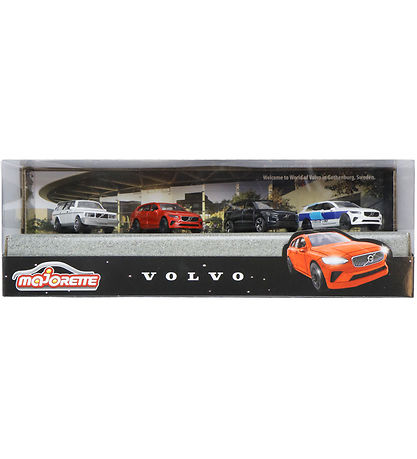 Majorette Biler - 4-pak - Volvo Majorette Biler - 4-pak - Volvo