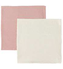 OOh Noo Stofbleer - 2-pak - 65x65 cm - Ivory & Blush OOh Noo Stofbleer - 2-pak - 65x65 cm - Ivory & Blush