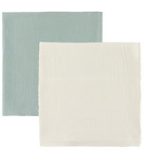 OOh Noo Stofbleer - 2-pak - 65x65 cm - Ivory & Sage OOh Noo Stofbleer - 2-pak - 65x65 cm - Ivory & Sage