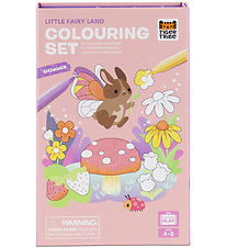 Tiger Tribe Farvesæt - Shimmer Colouring Set - Little Fairy Land Tiger Tribe Farvesæt - Shimmer Colouring Set - Little Fairy Land