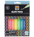 Tiger Tribe Farvesæt - 6-pak - Glow Pens Tiger Tribe Farvesæt - 6-pak - Glow Pens