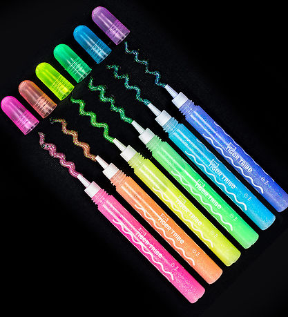 Tiger Tribe Farvesæt - 6-pak - Glow Pens