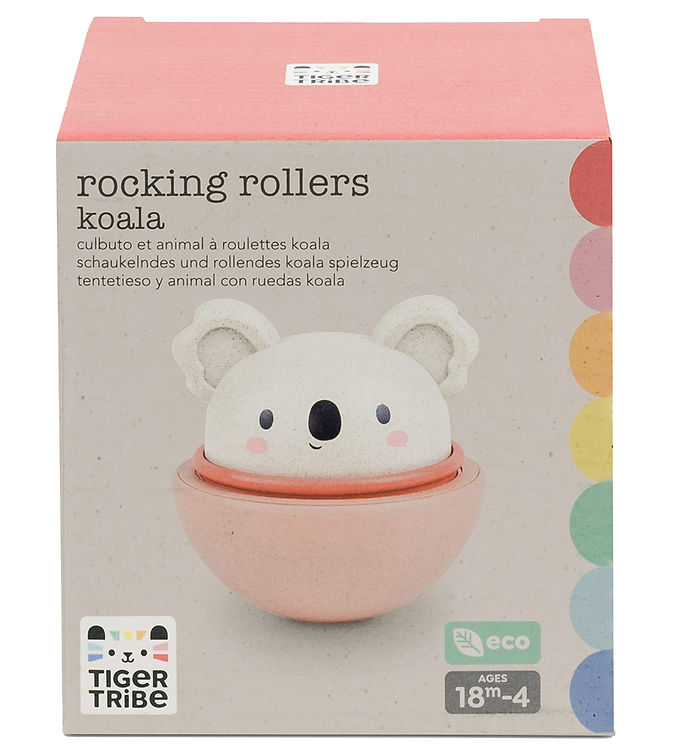 Tiger Tribe Legetøj - Rocking Rollers - Bioplast - 2i1 - Koala