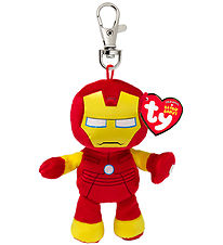 Ty Nøglering m. Bamse - Beanie Babies - 10 cm - Marvel Iron Man Ty Nøglering m. Bamse - Beanie Babies - 10 cm - Marvel Iron Man