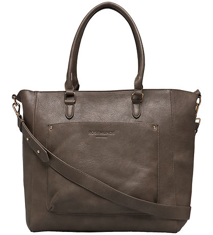 Rosmunde Shopper m. Clutch - 2 in 1 - Taupe Brown/Gold Rosmunde Shopper m. Clutch - 2 in 1 - Taupe Brown/Gold