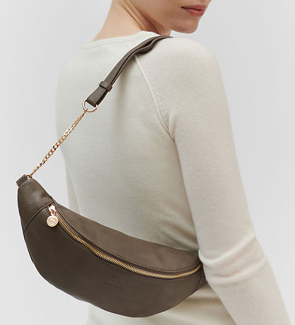 Rosemunde Skuldertaske - Taupe Brown/Gold Rosemunde Skuldertaske - Taupe Brown/Gold