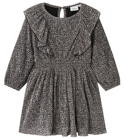 Name It Kjole - NmfRisari - Black/Leo Name It Kjole - NmfRisari - Black/Leo