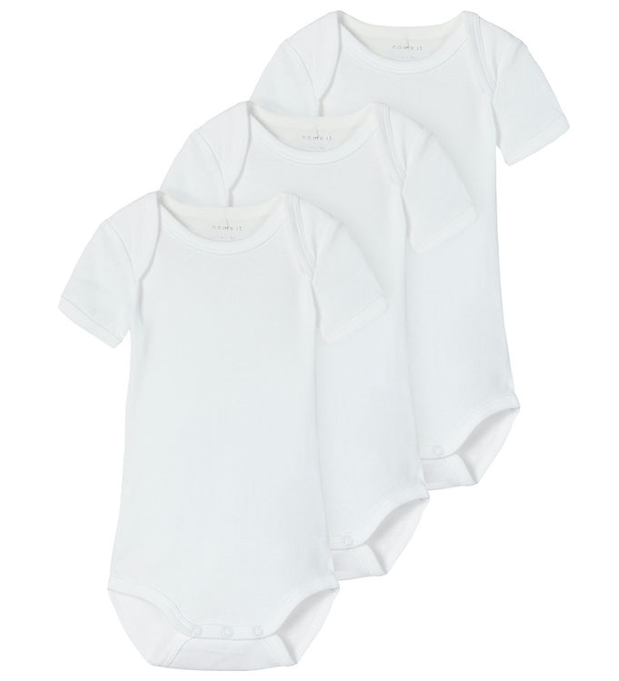 Name It NbnBody Noos Body K/æ 3-pak - Bright White