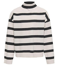 Kids Only Bluse - KogAma - Birch/Black Kids Only Bluse - KogAma - Birch/Black