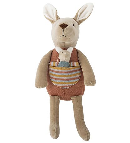 Bloomingville Fabric doll - 33 cm - Clover - Brown