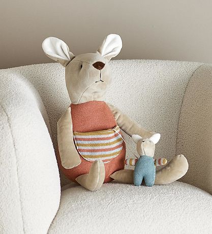 Bloomingville Fabric doll - 33 cm - Clover - Brown