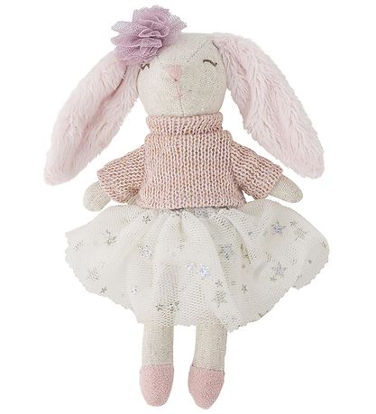 Bloomingville Stofdukke m. Opbevaringstaske - 15 cm - Milly - Cr