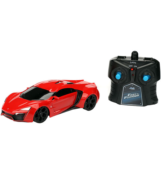 Jada Fjernstyret Bil - Fast & Furious - 1:24 - RC Lykan Hyperspo