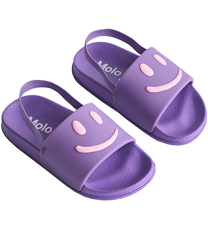 Molo Badesandaler - Zhappy - Purple Glow Molo Badesandaler - Zhappy - Purple Glow