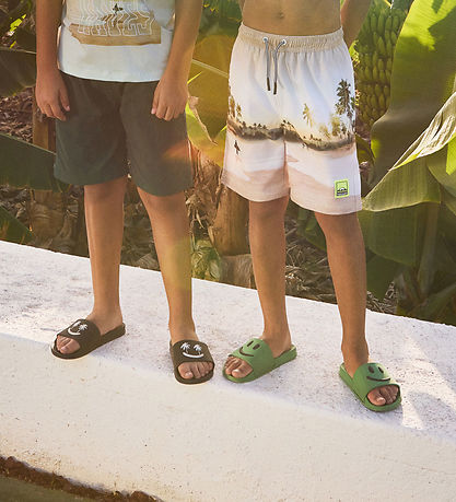 Molo Badesandaler - Zhappy - Sort/Palmer