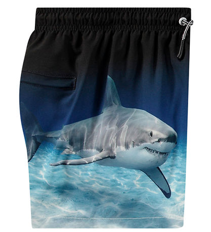 Molo Badeshorts - UV50+ - Niko - Faded Shark