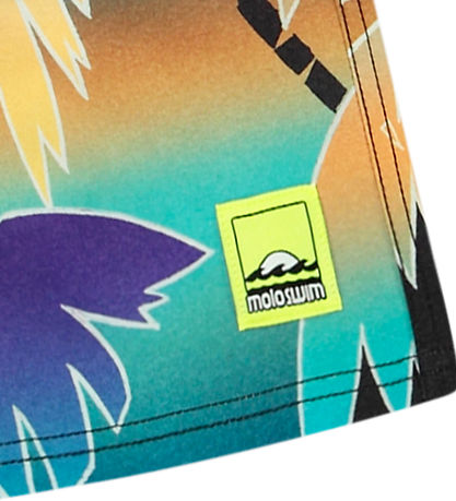 Molo Badeshorts - UV50+ - Nilson - Faded Palmtrees