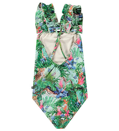 Molo Badedragt - UV50+ - Nitika - Green Tropical