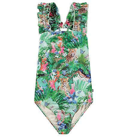Molo Badedragt - UV50+ - Nitika - Green Tropical Molo Badedragt - UV50+ - Nitika - Green Tropical