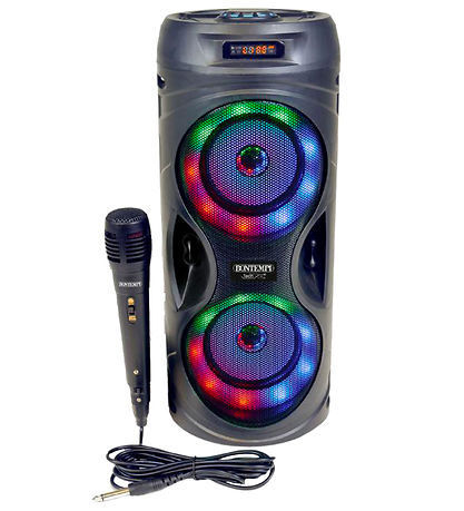 Bontempi Højtaler m. Mikrofon/Lys - 39 cm - Trådløs