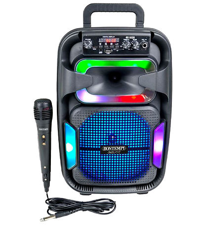 Bontempi Højtaler m. Mikrofon/Lys - 38 cm - Trådløs