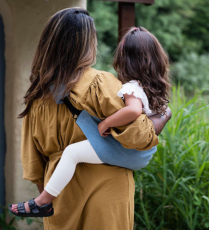 Wildride Bæresele - The Toddler Swing - Denim Blue