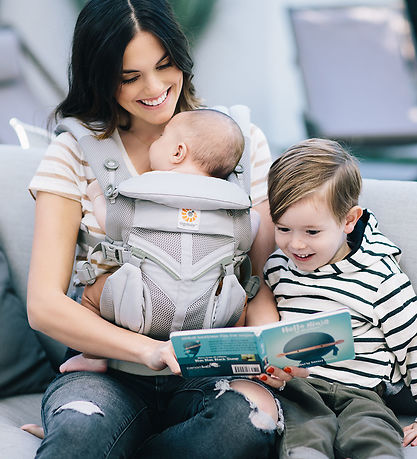 Ergobaby Bæresele - Omni 360 - Cool Air Mesh - Grå Ergobaby Bæresele - Omni 360 - Cool Air Mesh - Grå