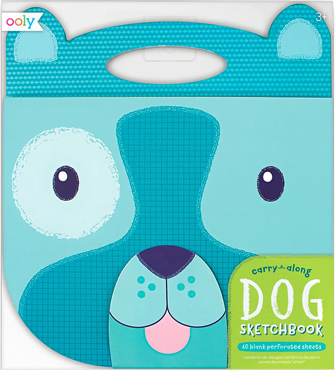 Ooly Skitsebog - Carry Along - Hund