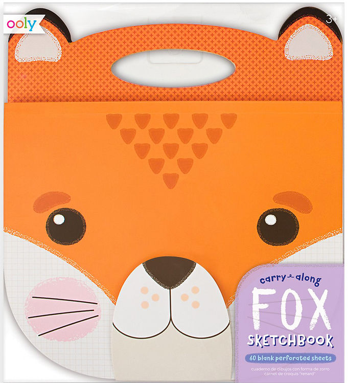 Ooly Skitsebog - Carry Along - Ræv